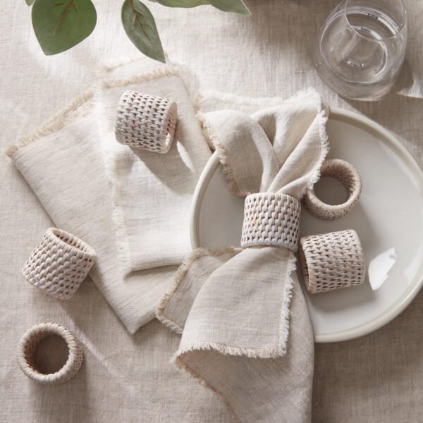 Orrionstars Hotel Napkin Rings - Elegant and Durable Napkin Holders - Image 2